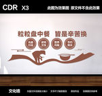 食堂文化墙