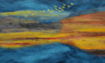 抽象油画