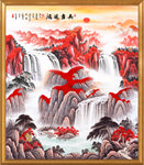 鸿运当头国画