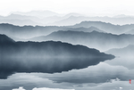 抽象山水