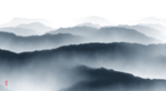 抽象山水