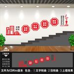 社区楼道文化墙