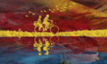 抽象油画
