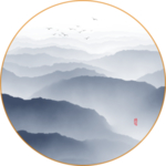 抽象山水画