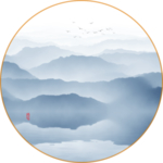 抽象山水