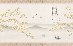 新中式古典电视背景墙