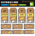 医院导视门牌