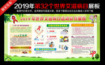 2019年世界艾滋病日展板