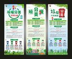 垃圾分类从我做起展架