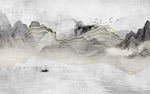 高档 山水中式大画 TIF分层