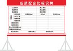 配合比标识牌