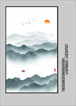 玄关山水画
