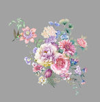 手绘花