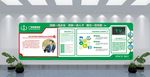 公司品牌文化墙3D效果图