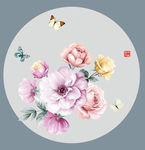 手绘花