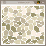 鹅卵石特种纹理不规则背景矢量