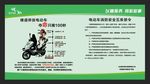 电动车消防安全展板