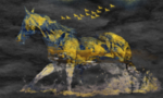 抽象油画