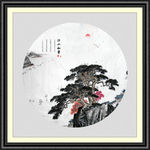 中式山水画