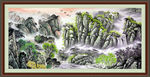 国画山水