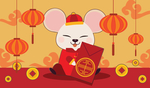 2020新年鼠年贺卡