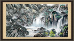 大厅山水画