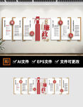 十九大党风廉政建设党建文化墙