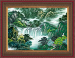 山水中堂画
