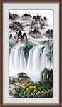 大厅山水画