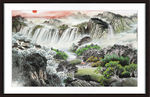 巨幅风景画