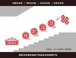 社区楼梯文化墙