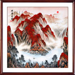 鸿运当头国画