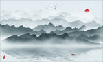 水墨画