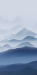 意境山水水墨画 tif分层