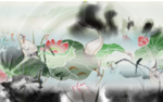 新中式荷花