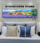 抽象装饰画水彩画