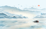 新中式山水