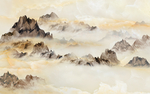 石纹山水