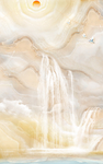 流水生财大理石纹