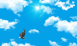 天空