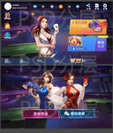 棋牌游戏登录大厅界面