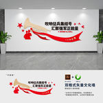 征兵参军标语文化墙