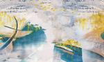 抽象油画