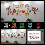 新时代文明实践文化音乐教室氛围