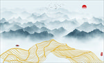 新中式山水