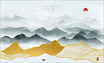 新中式水墨山水