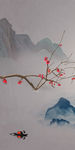 国画晶瓷玄关图 TIF分层