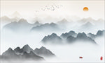 水墨山水