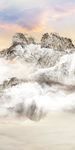 国画新山水背景画 TIF分层