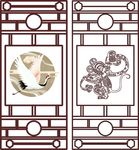古典屏风 古风 文化建设